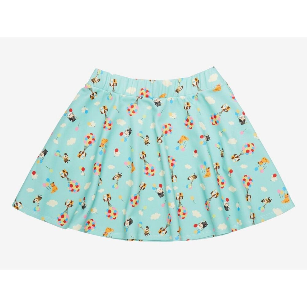 Disney Pixar Her Universe Celebration Up Icons Skater Skirt Size M